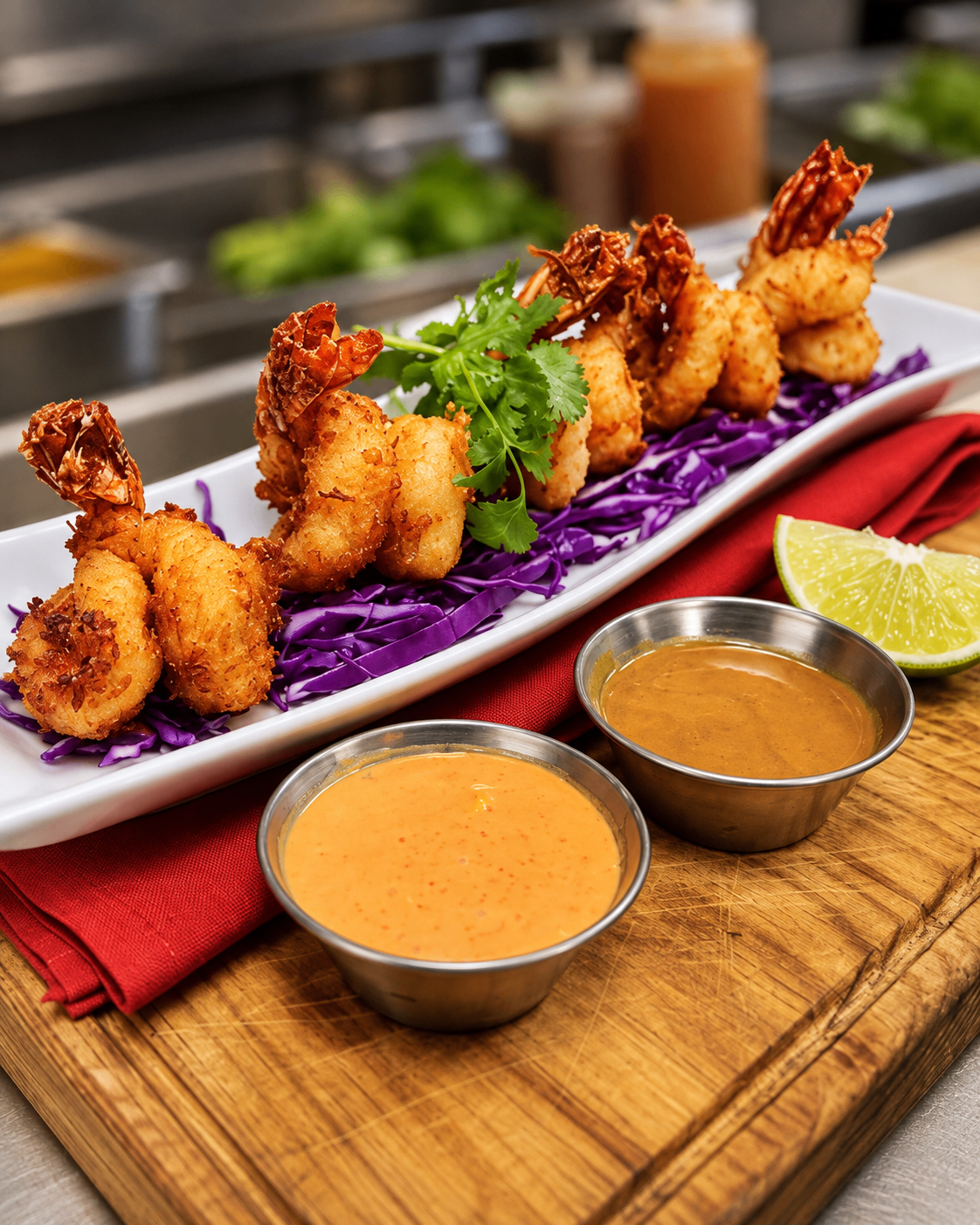 Coconut Shrimp served at Felipe’s Palm Springs